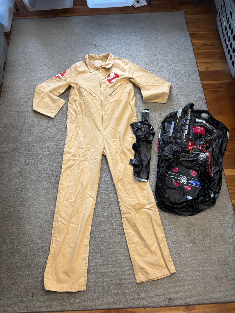 Rubies Ghostbusters Jumpsuit Halloween Costume Dress Up Proton Pack